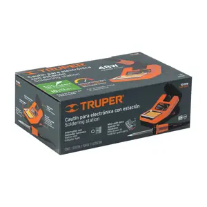 Truper Cautín 48 W profesional para electrónica con estación