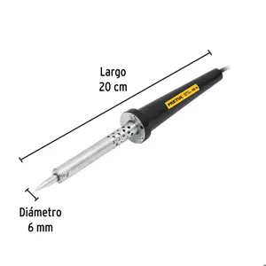 Cautín 60 W tipo lápiz para trabajo pesado, Pretul