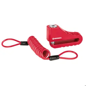 49623 / CB-100 Candado para disco de motocicleta, perno de 10 mm, Hermex