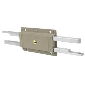 43501 / CB-32 Cerradura doble barra, doble cerrojo, Hermex