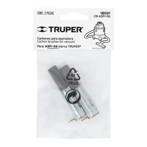 Bolsa con 2 carbones de repuesto para ASPI-06, TRUPER