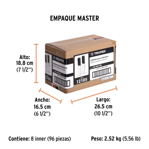 Bolsa con 2 carbones de repuesto para ASPI-08, TRUPER