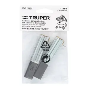Bolsa con 2 carbones de repuesto para ASPI-16, TRUPER