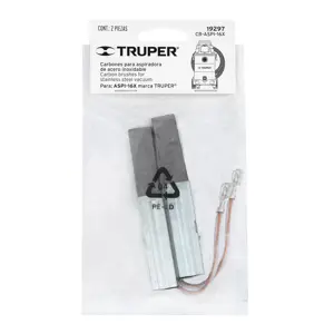 Bolsa con 2 carbones de repuesto para ASPI-16X, TRUPER