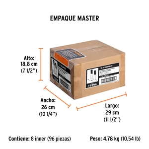 Bolsa con 2 carbones de repuesto para ASPI-08X, TRUPER