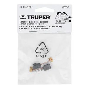 Bolsa con 2 carbones de repuesto para CALA-A5, TRUPER