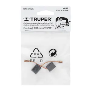 Bolsa con 2 carbones de repuesto para CALA-NX6, TRUPER