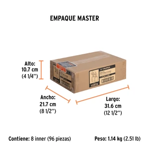 Bolsa con 2 carbones de repuesto para CAZ-EL-4-1/2N, TRUPER