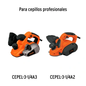 Bolsa con 2 carbones repuesto p/CEPEL-3-1/4A3 y 1/4A2,TRUPER