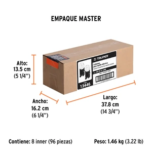 Bolsa con 2 carbones de repuesto para CEPEL-3-1/4N, TRUPER
