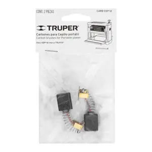 Bolsa con 2 carbones de repuesto para CEP-12, TRUPER