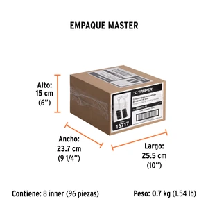 Bolsa con 2 carbones de repuesto para DETA-N, TRUPER
