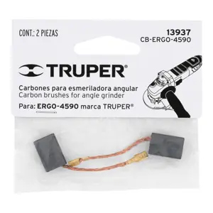 Bolsa con 2 carbones de repuesto para ERGO-4590, TRUPER