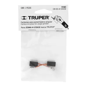 Bolsa con 2 carbones de repuesto para ESMA-4-1/2A12, TRUPER