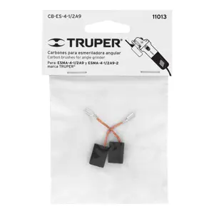 Bolsa con 2 carbones de repuesto para ESMA-4-1/2A9, TRUPER