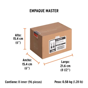 Bolsa con 2 carbones de repuesto para ESMA-4-1/2P2, TRUPER