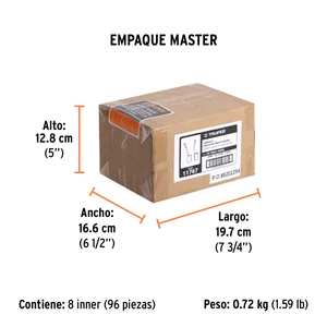 Bolsa con 2 carbones de repuesto para ESMA-4580N, TRUPER