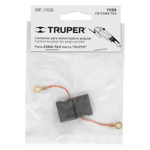 Bolsa con 2 carbones de repuesto para ESMA-7A3, TRUPER