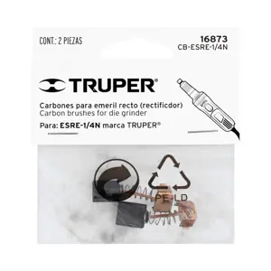 Bolsa con 2 carbones de repuesto para ESRE-1/4N, TRUPER