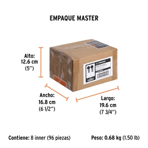 Bolsa con 2 carbones p/rotomartillos y taladro Grupo3,TRUPER