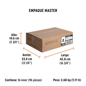 Bolsa con 2 carbones d/repuesto p/generadores Grupo 7,TRUPER