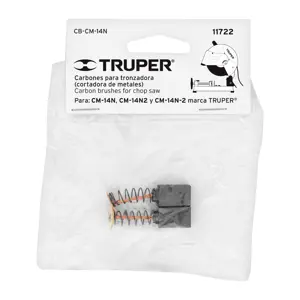 Bolsa con 2 carbones de repuesto para LIBA-3X21A2, TRUPER