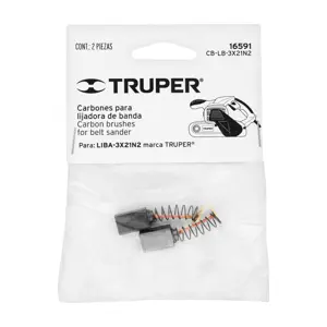 Bolsa con 2 carbones de repuesto para LIBA-3x21N2, TRUPER