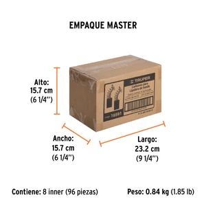 Bolsa con 2 carbones de repuesto para LIBA-3x21N2, TRUPER