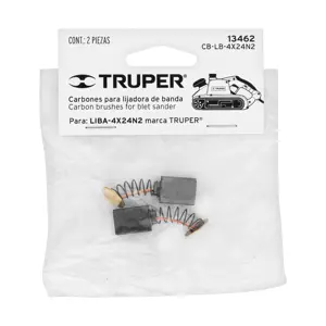 Bolsa con 2 carbones de repuesto para LIBA-4X24N2, TRUPER