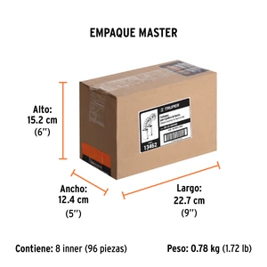 Bolsa con 2 carbones de repuesto para LIBA-4X24N2, TRUPER