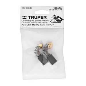 Bolsa con 2 carbones de repuesto para LIBA-4X24N3, TRUPER