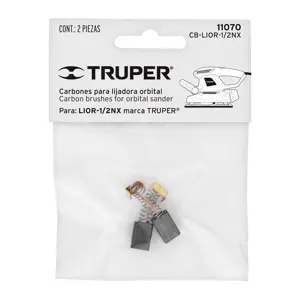 Bolsa con 2 carbones de repuesto para LIOR-1/2NX, TRUPER