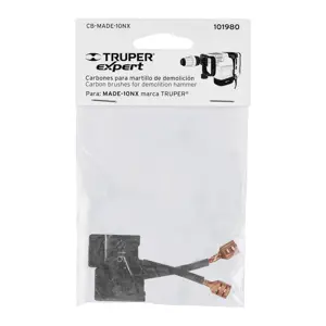 Bolsa con 2 carbones de repuesto para MADE-10NX, TRUPER