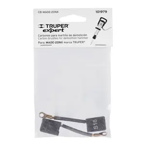 Bolsa con 2 carbones de repuesto para MADE-20NX, TRUPER