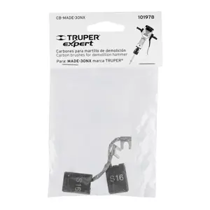 Bolsa con 2 carbones de repuesto para MADE-30NX, TRUPER