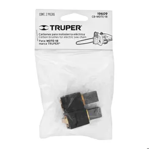 Bolsa con 2 carbones de repuesto para MOTE-18, TRUPER
