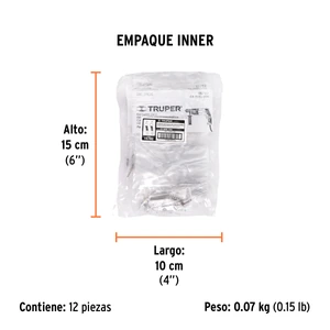 Bolsa con 2 carbones de repuesto para ROEL-20N, TRUPER