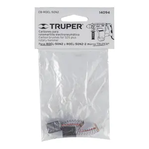 Bolsa con 2 carbones de repuesto para ROEL-50N2, TRUPER
