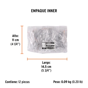 Bolsa con 2 carbones de repuesto para ROEL-60N, TRUPER