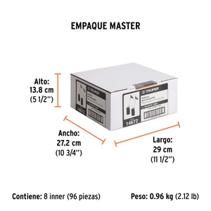 Bolsa con 2 carbones de repuesto para ROTO-1/2A9, TRUPER