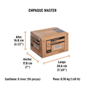 Bolsa con 2 carbones de repuesto para ROTO-1/2N7, TRUPER