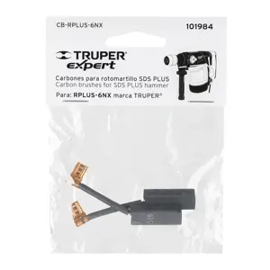Bolsa con 2 carbones de repuesto para RPLUS-6NX, TRUPER
