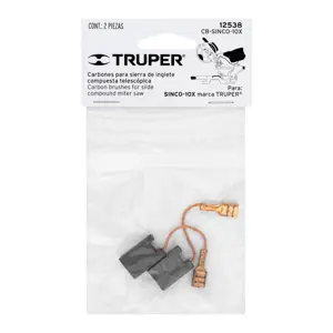 Bolsa con 2 carbones de repuesto para SINCO-10X, TRUPER
