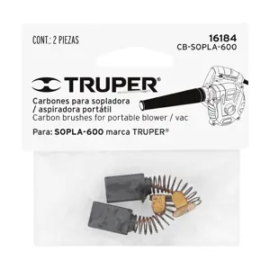 Bolsa con 2 carbones de repuesto para SOPLA-600, TRUPER