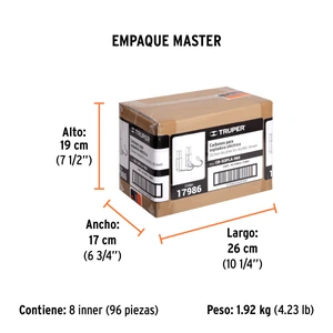Bolsa con 2 carbones de repuesto para SOPLA-960, TRUPER