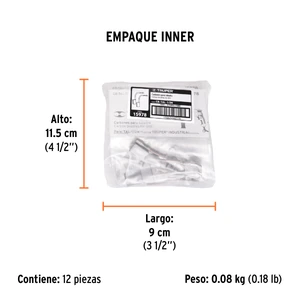 Bolsa con 2 carbones de repuesto para TAL-1/2N, TRUPER
