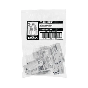 Bolsa con 2 carbones de repuesto para TAL-1/4N, TRUPER