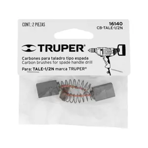 Bolsa con 2 carbones de repuesto para TALE-1/2N, TRUPER
