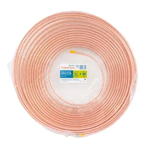 48156 / CC-002F Rollo de 15 m de tubo flexible de cobre de 5/16
