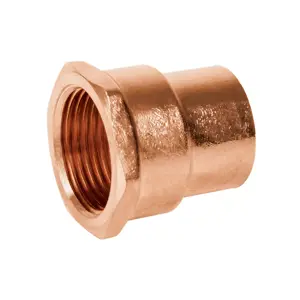 49657 / CC-602 Conector de cobre, rosca interior 3/4